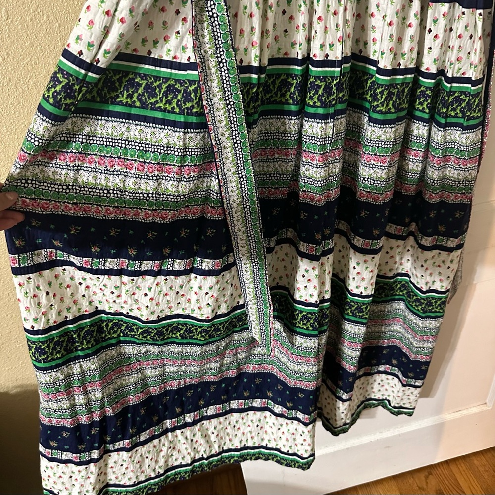 Loungees vintage Floral Patterned Prairie Dress - Picture 7 of 10